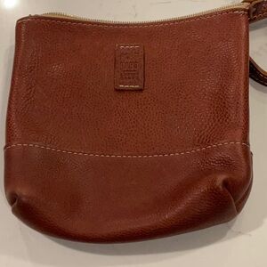 Portland Nutmeg Leather Goods Festival Bag slight corner wear